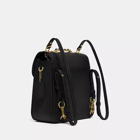 Coach Madison Convertible Backpack 18 - Black - Picture 2 of 8